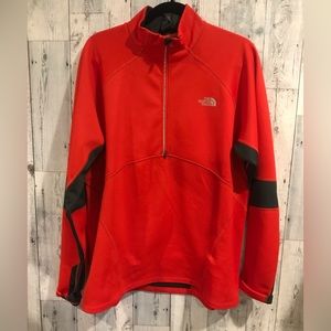 THE NORTH FACE mens half zip jacket